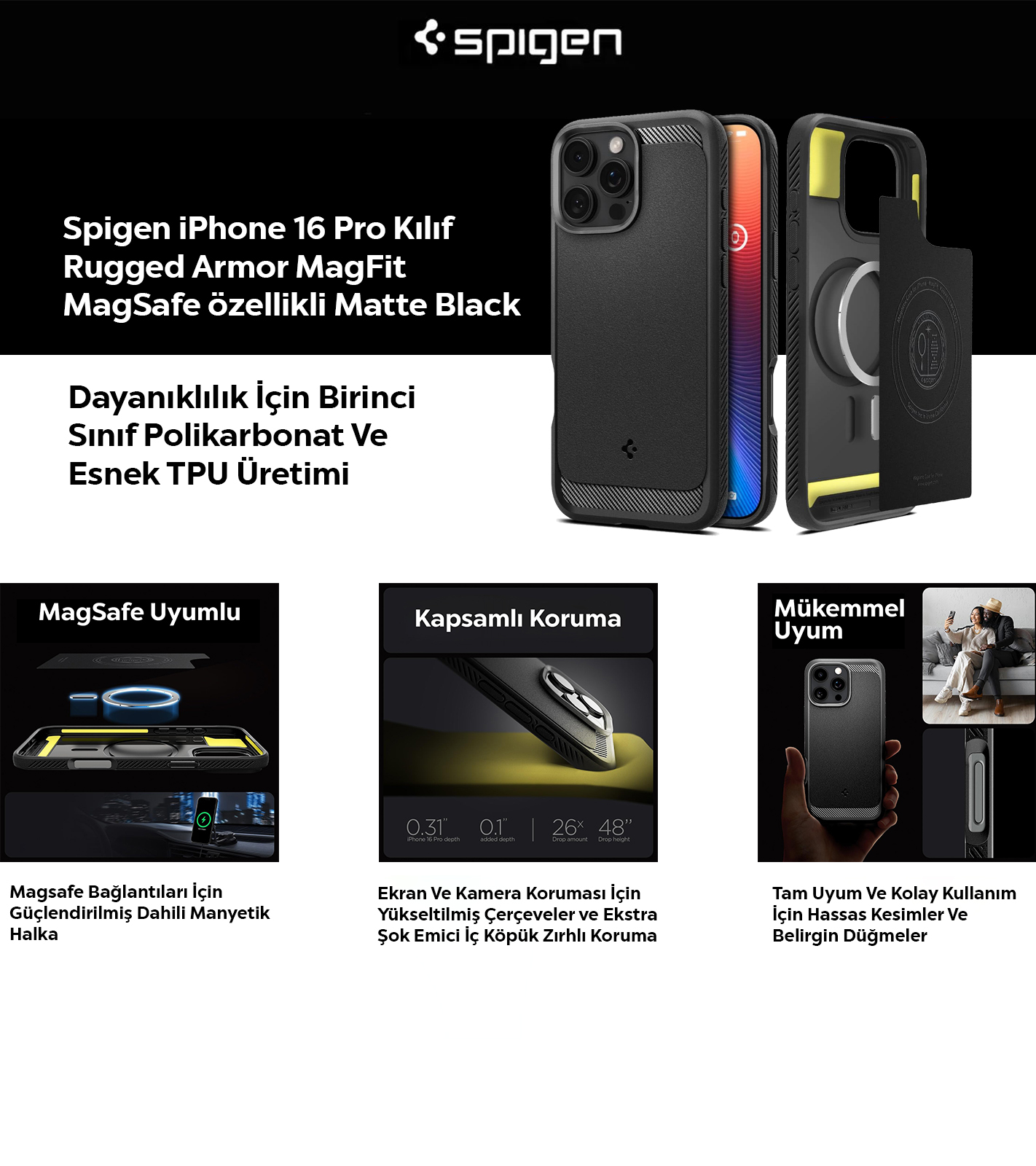 Spigen Kılıf Özellikleri