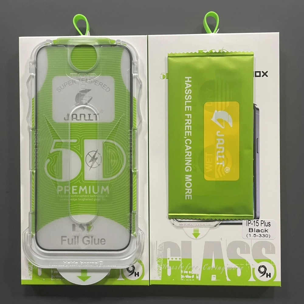En iyi kalite OEM 5D Janit esd sihirli kutu cam ekran koruyucu kurulum aracı samsung s24 için iPhone 15 Pro Max