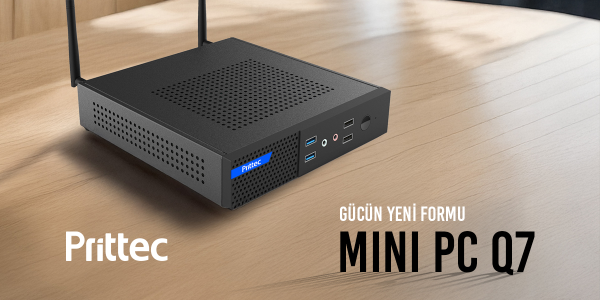 PRITTEC Q7-TH610L MINI PC I3-12100 /12 GB / 512 Nvme M2 / Free Dos