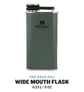 Stanley Classic Wide Mouth Flask 0,23 l ile hiç kayıp kapaklı - Boca A...