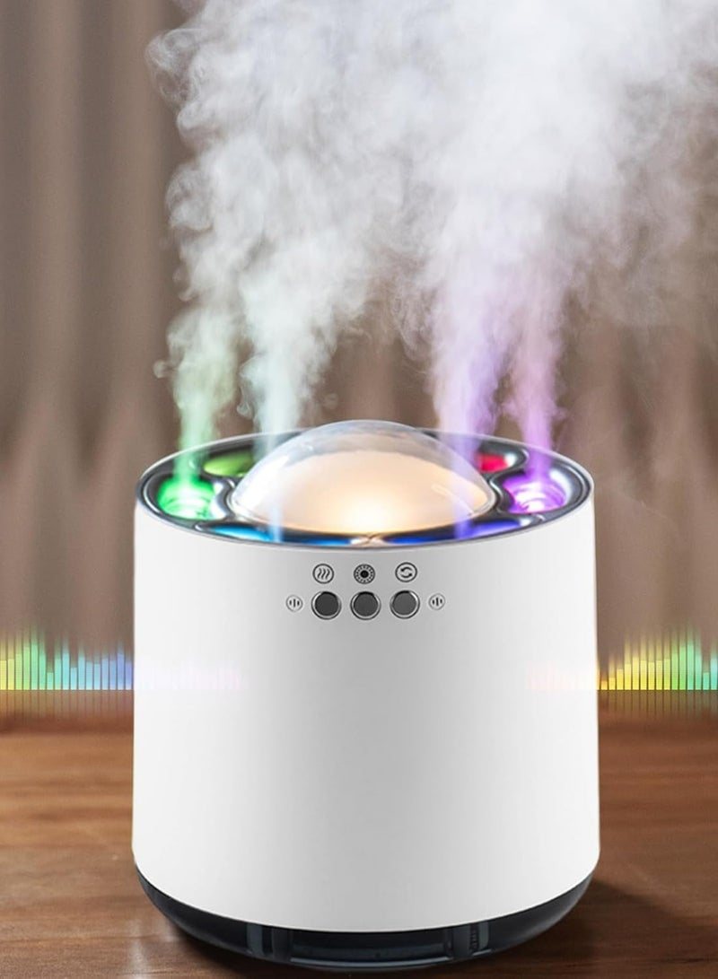 Humidifiers Dynamic Sound Pickup Cool Mist Humidifier Ultrasonic Humidifier for Large Rooms Bedroom Offices Baby Humidifier with Ambient Light 6 Spray Ports Multiple Spray Modes - pzsku/Z5629DAEDC1EEE43C665AZ/45/1746219236/d4472fca-a7ad-4b53-a927-1acc37fe0968