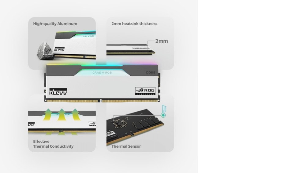 Klevv Cras V Rgb Rog Ram H4
