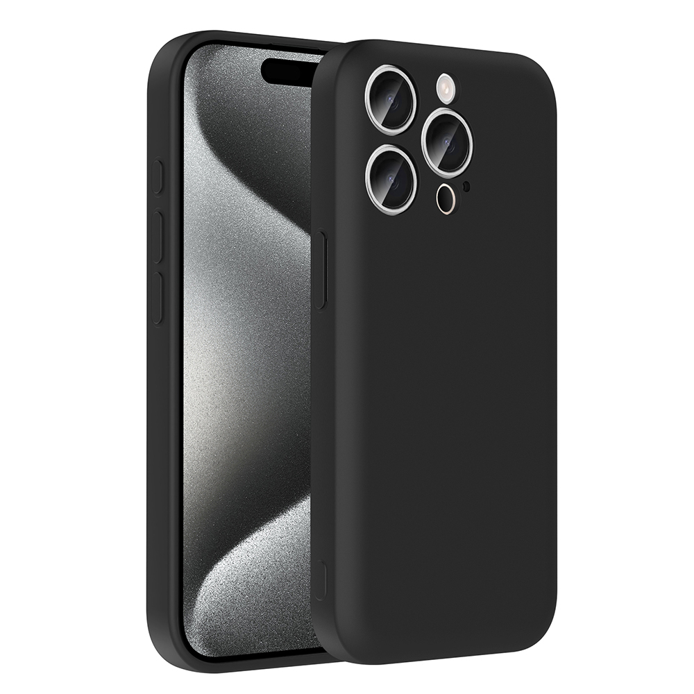 Apple iPhone 15 Pro Max Kılıf Kamera Korumalı Kartlık Hazneli Zore Vitra Kapak - 3