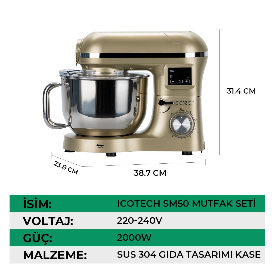 Icotech SM50 Mutfak Seti 
