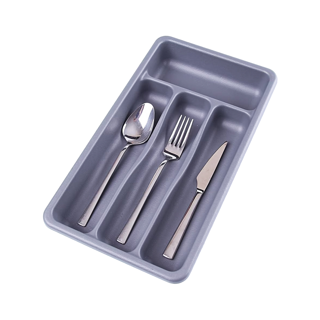 ANKAVERSE® GRİ 4 bölmeli çekmece içi kaşıklık