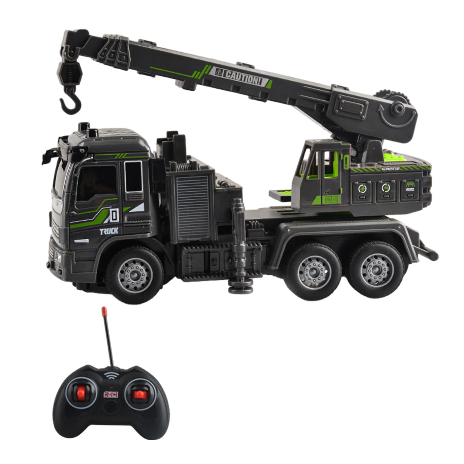 1:32 RC Engineering Car Toy Educational Toys Electric RC Truck Remote Control Truck for Boys Children Age 7 8 9 10 Year Old Kids