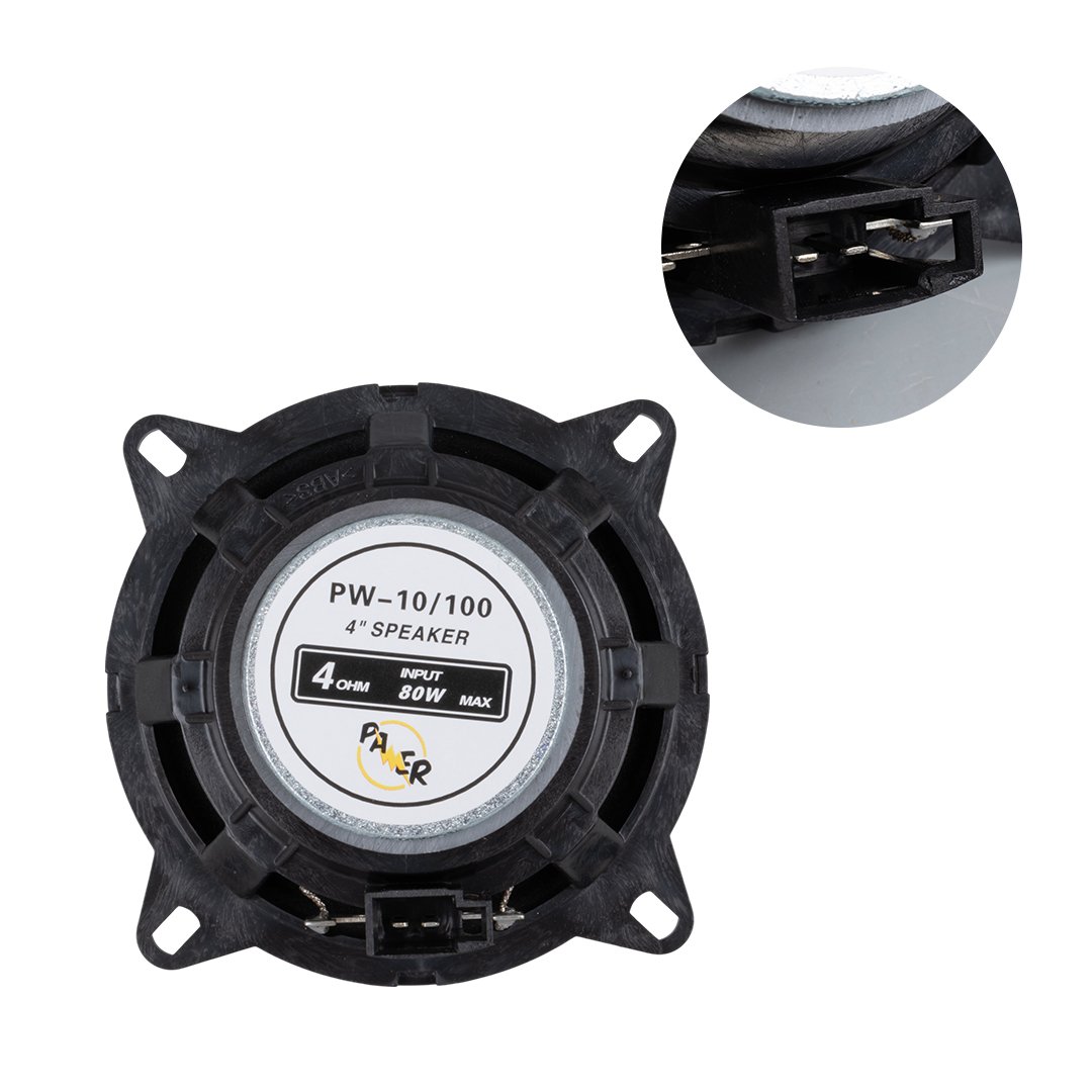 Powermaster Pw-10/100 4 Ohm 80 Watt 10 Cm Tekli Hoparlör