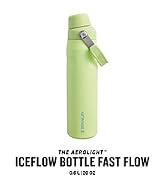 Stanley Aerolight IceFlow Su Şişesi Hızlı Akış 0.6L - 10 Saat Soğuk Tutar - Hafif...