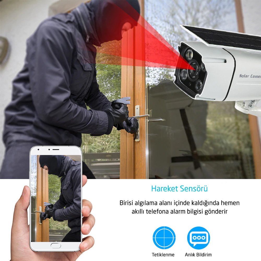 Powermaster Solar Kamera