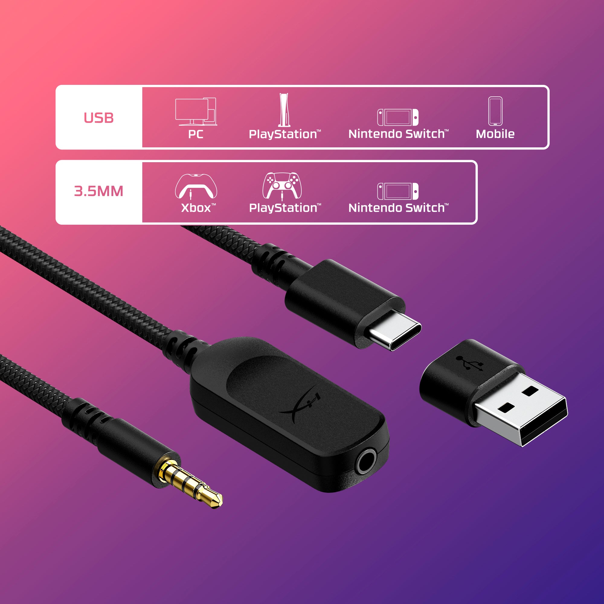 HyperX Cloud III kulaklık, platform uyumluluğu