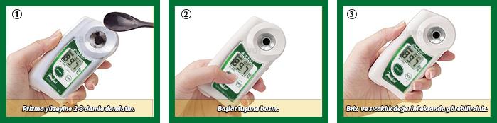 atagon pal 3 dijital refraktometre kullanımı