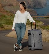 Samsonite Roader - Seyahat Çantası M Tekerlekli, 68 cm, 81 L, Gri (Drifter Grey)