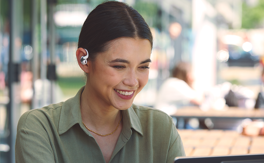 JBL Sense Pro 4 mikrofonlu, net ve berrak aramalar 2.0, yapay zeka ile eğitilmiş algoritma ile - Resim