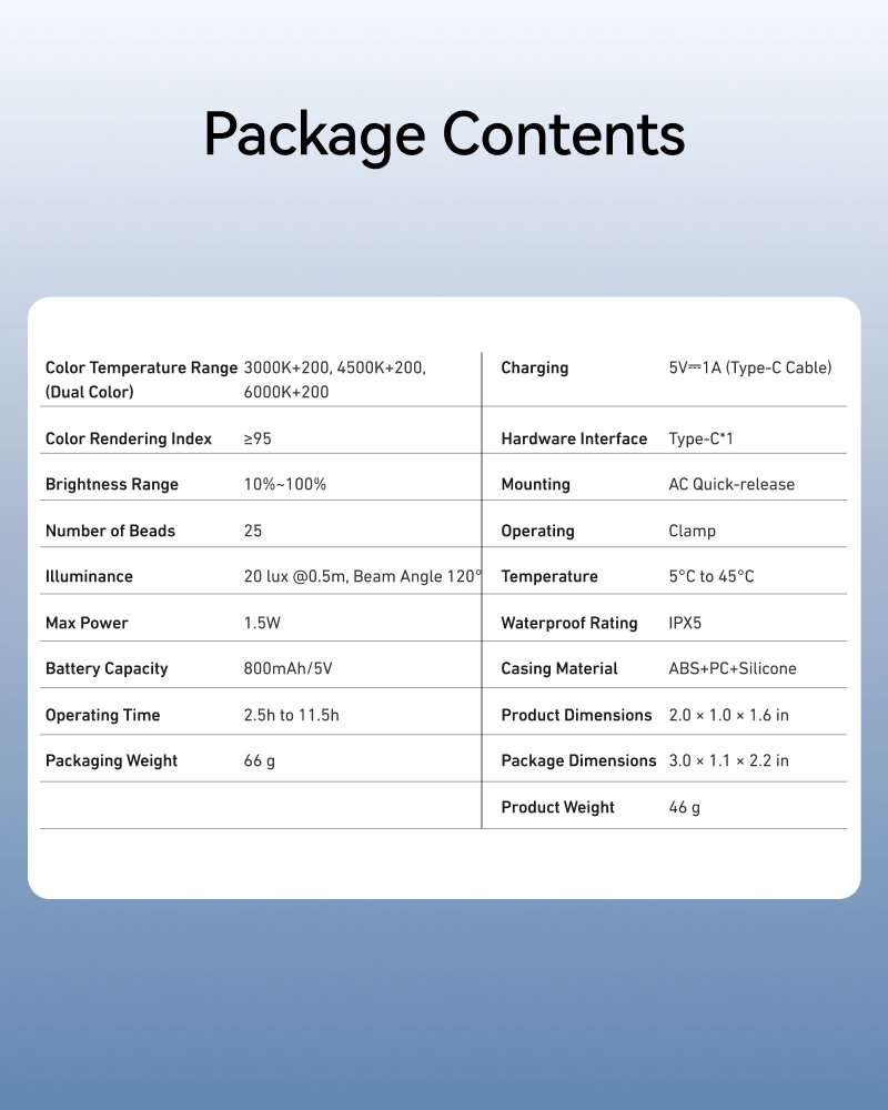 OSMO action 6 için dolgu ışığı