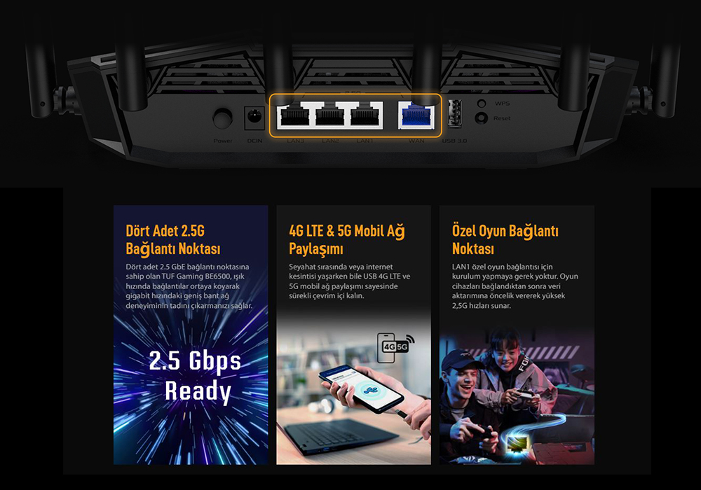 TUF Gaming BE6500 (TUF-BE6500)