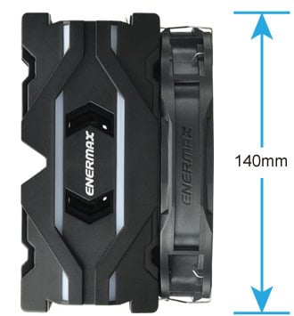 Enermax Ets F40 Bk Argb Soğutucu H4