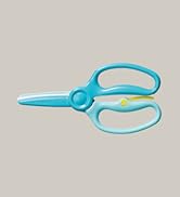 Fiskars çocuk makası, 3 yaşından itibaren, kesmeyi öğrenmek için, uzunluk: 13 cm, metal bıçaklar...
