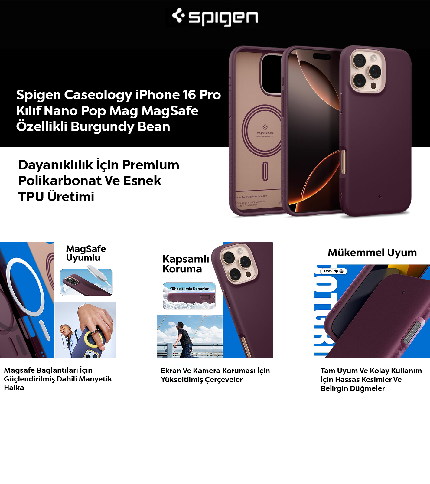 Spigen Kılıf Özellikleri