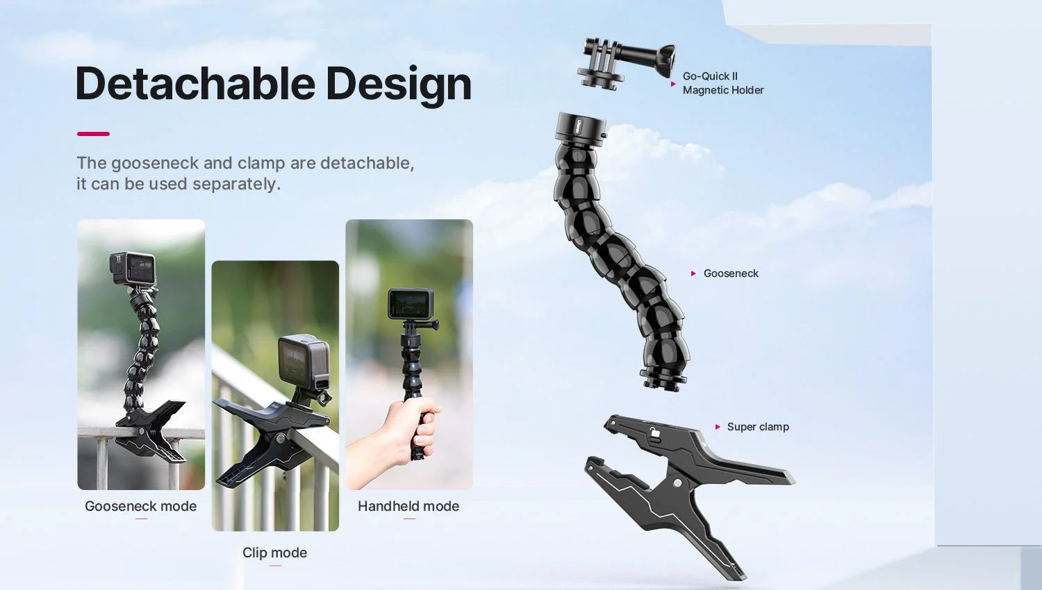 Ulanzi Go-Quick II Magnetic Quick Release Mount Clamp