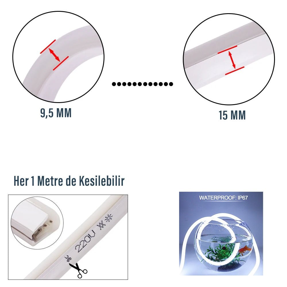 Cata Neon Led Günışığı Renk CT-4554 220 Volt