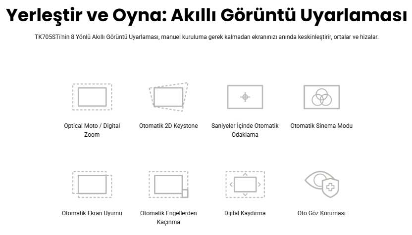 benq-tk705sti kurulum