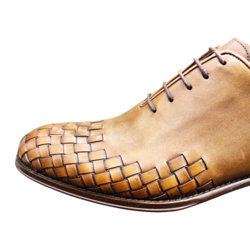 Örgülü Kösele Taban Erkek Ayakkabı