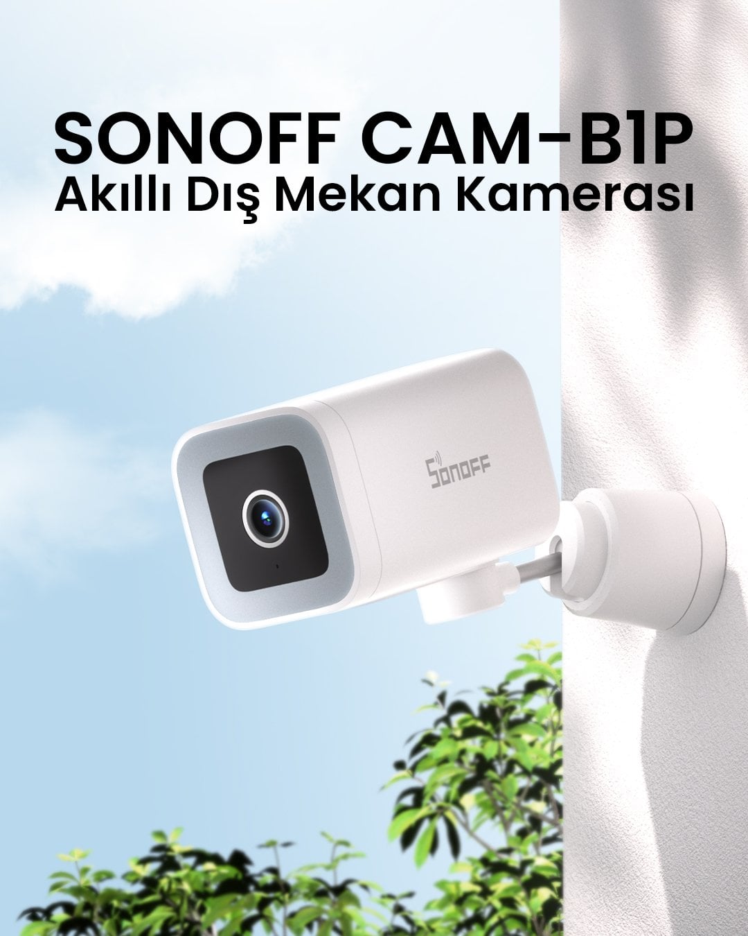 SONOFF CAM-B1P Hareketli Akıllı Dış Mekan Kamerası