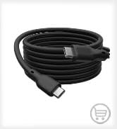 DIGITUS USB 4.0 Gen3 bağlantı kablosu - 1 m - USB Tip C - USB Tip C - 40 Gbit/s - 240 W Power Delive...