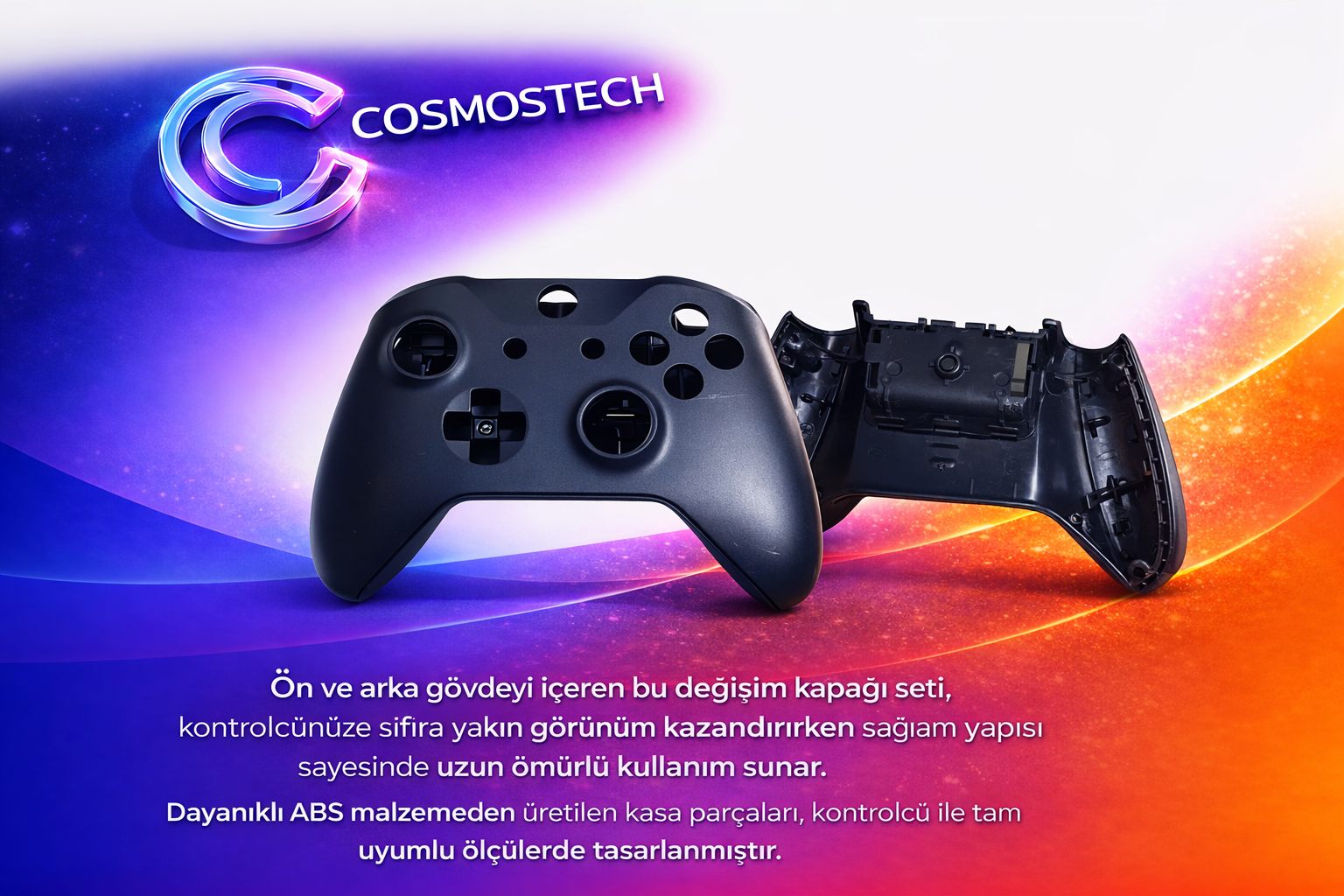 Cosmostech Xbox One / One S 8. Nesil Kol Kasası Ön + Arka Fiyatı
