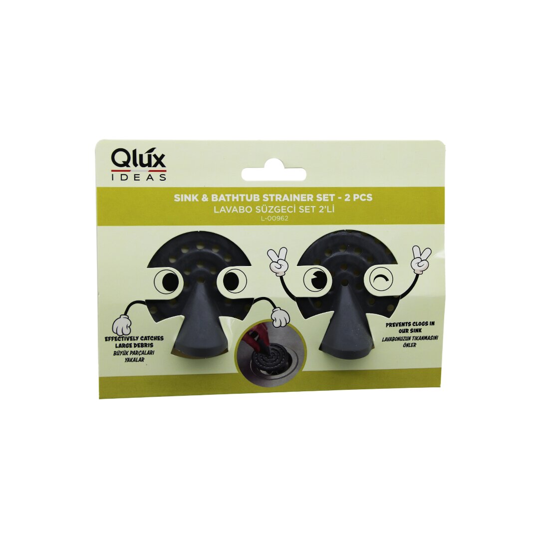 QLUX L-00962 2PCS lavabo süzgeç
