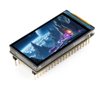 ESP32-C6 LCD 1.9 geliştirme kartı açılı ürün görünümü