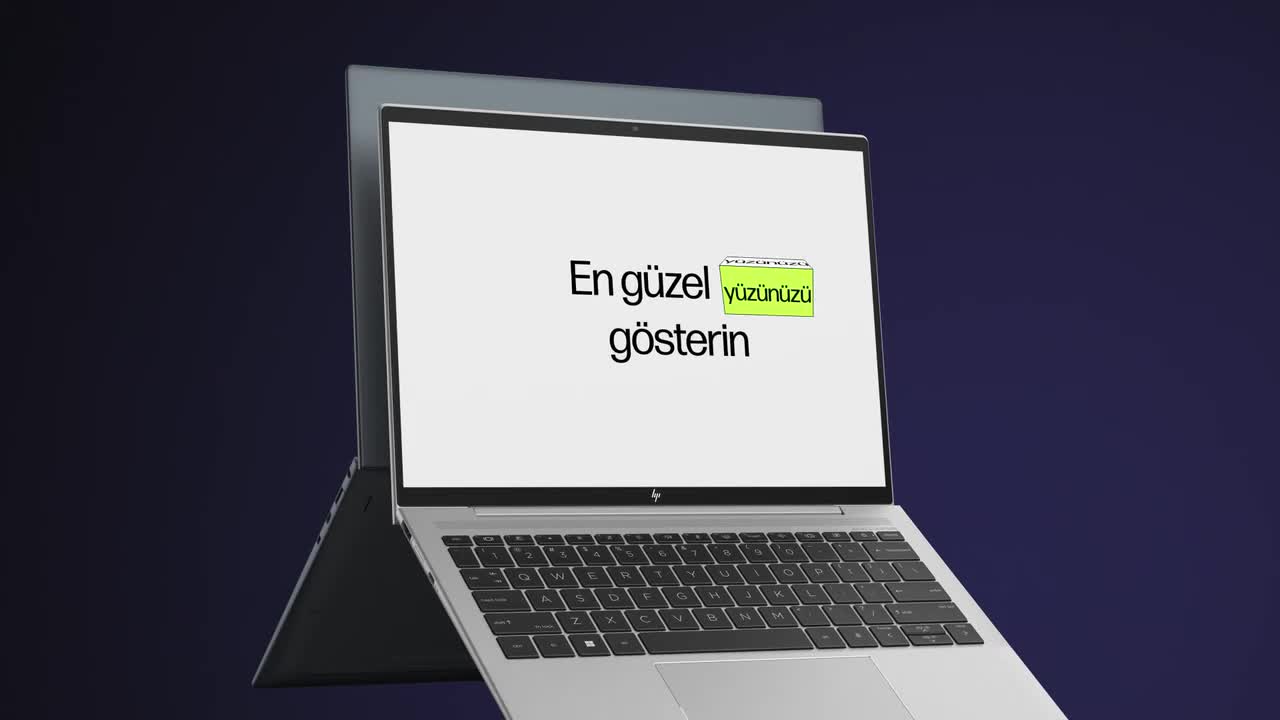 HP Dragonfly 13.5 inch G4 Notebook PC Product Overview Video - Turkish tr_TR