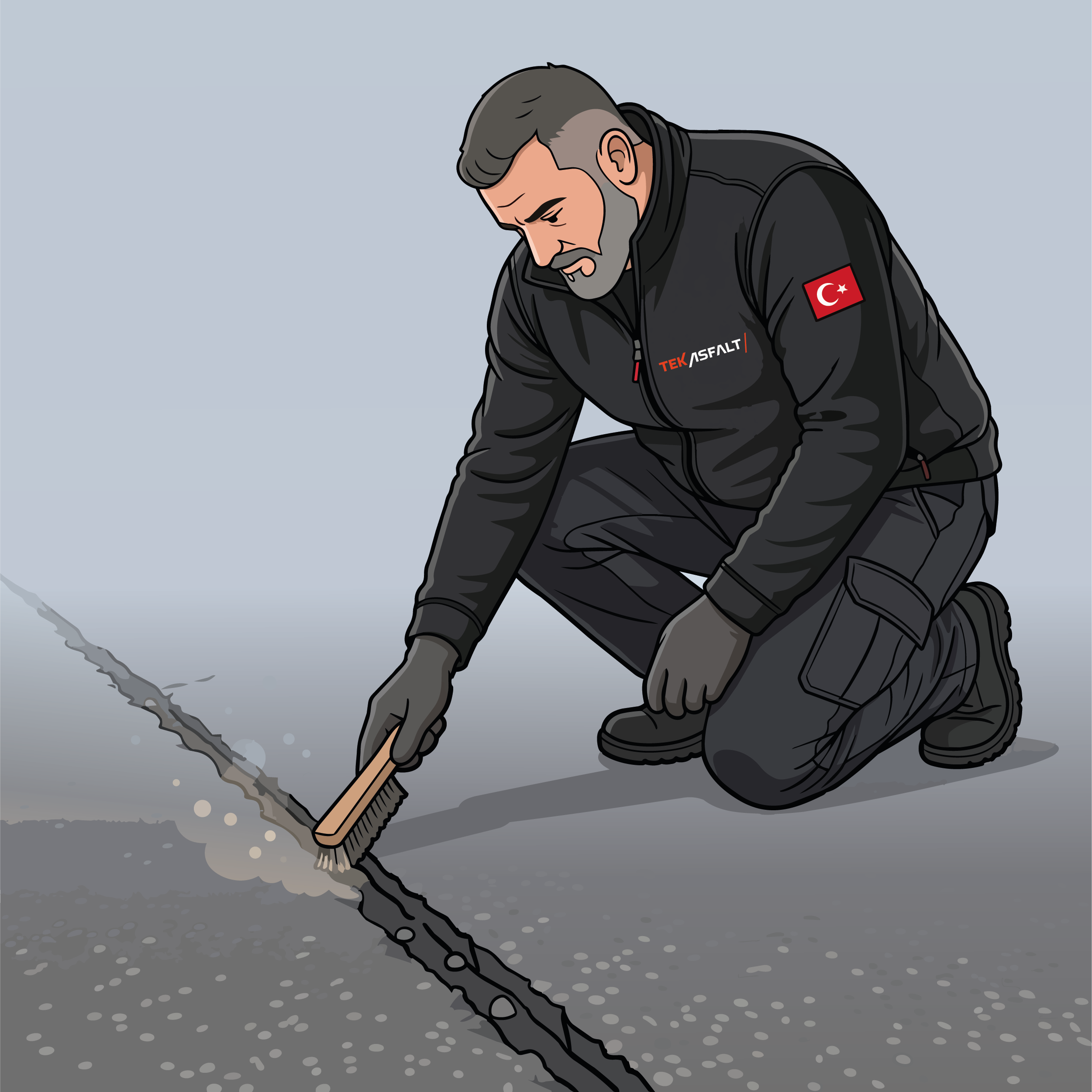 1. Alanı temizle