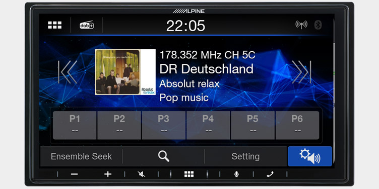 Built-In DAB+ Digital Radio Tuner