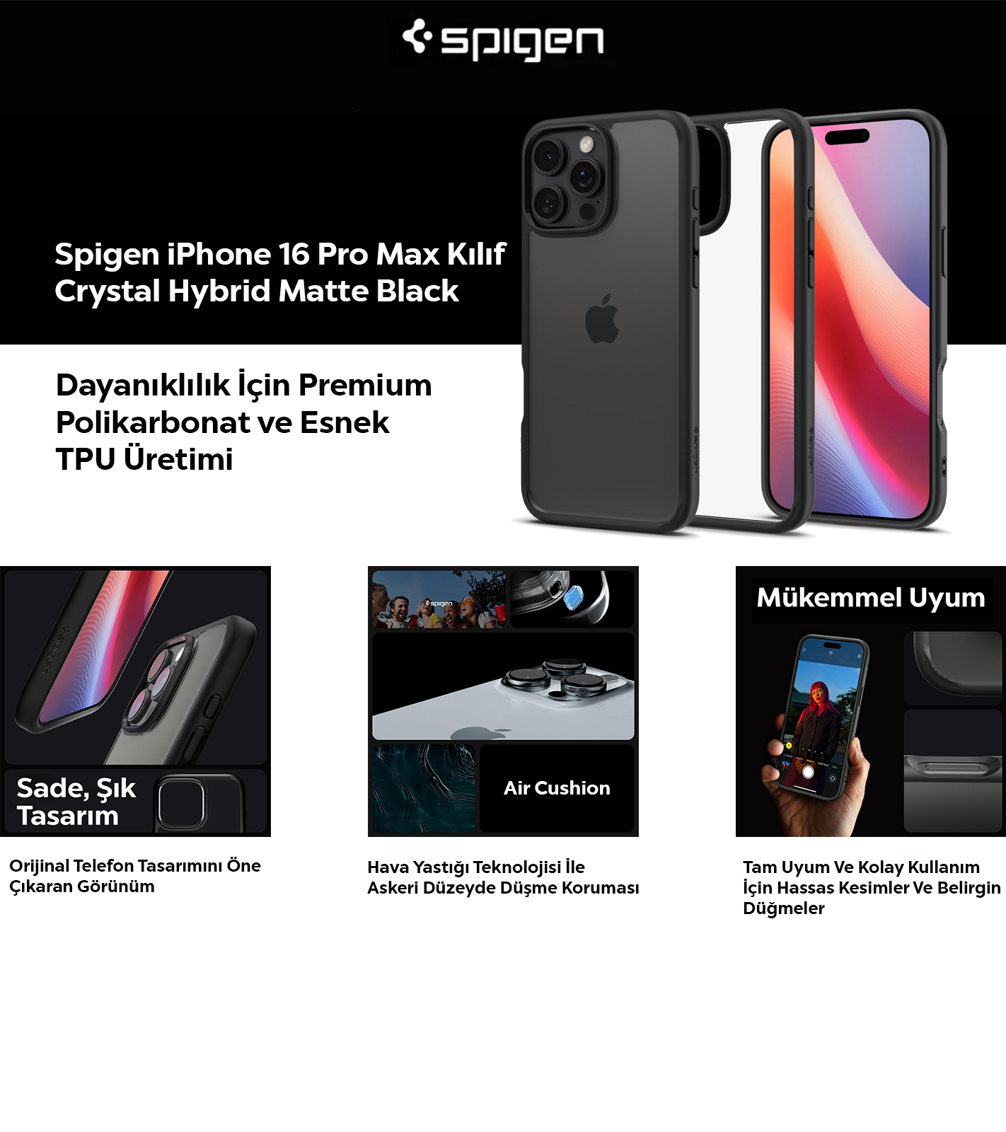 Spigen Kılıf Özellikleri