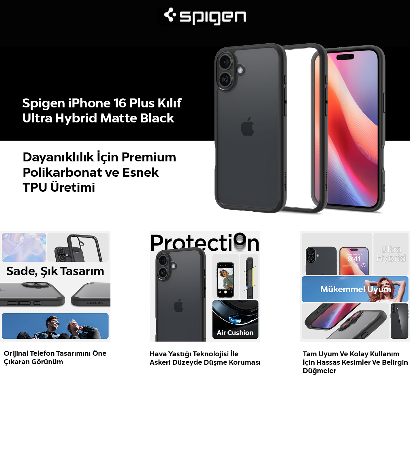 Spigen Kılıf Özellikleri