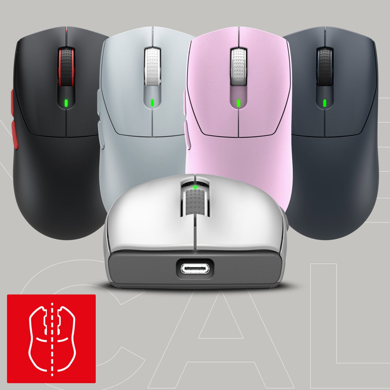 MSI FORGE GM340 WIRELESS Violet PixArt 3311 Sensör RGB Kablosuz Gaming Mouse h3