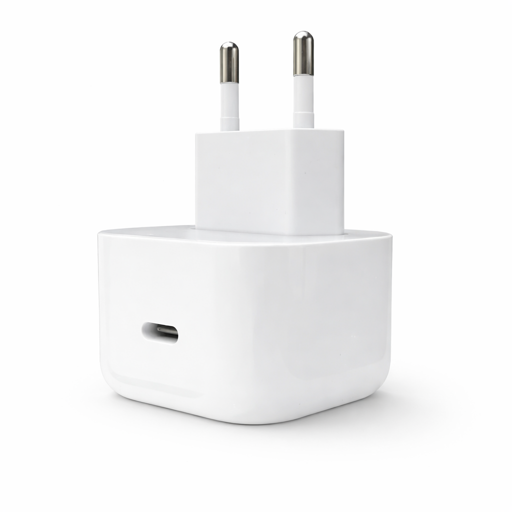 40W USB-C Type-C hızlı şarj adaptörü beyaz
