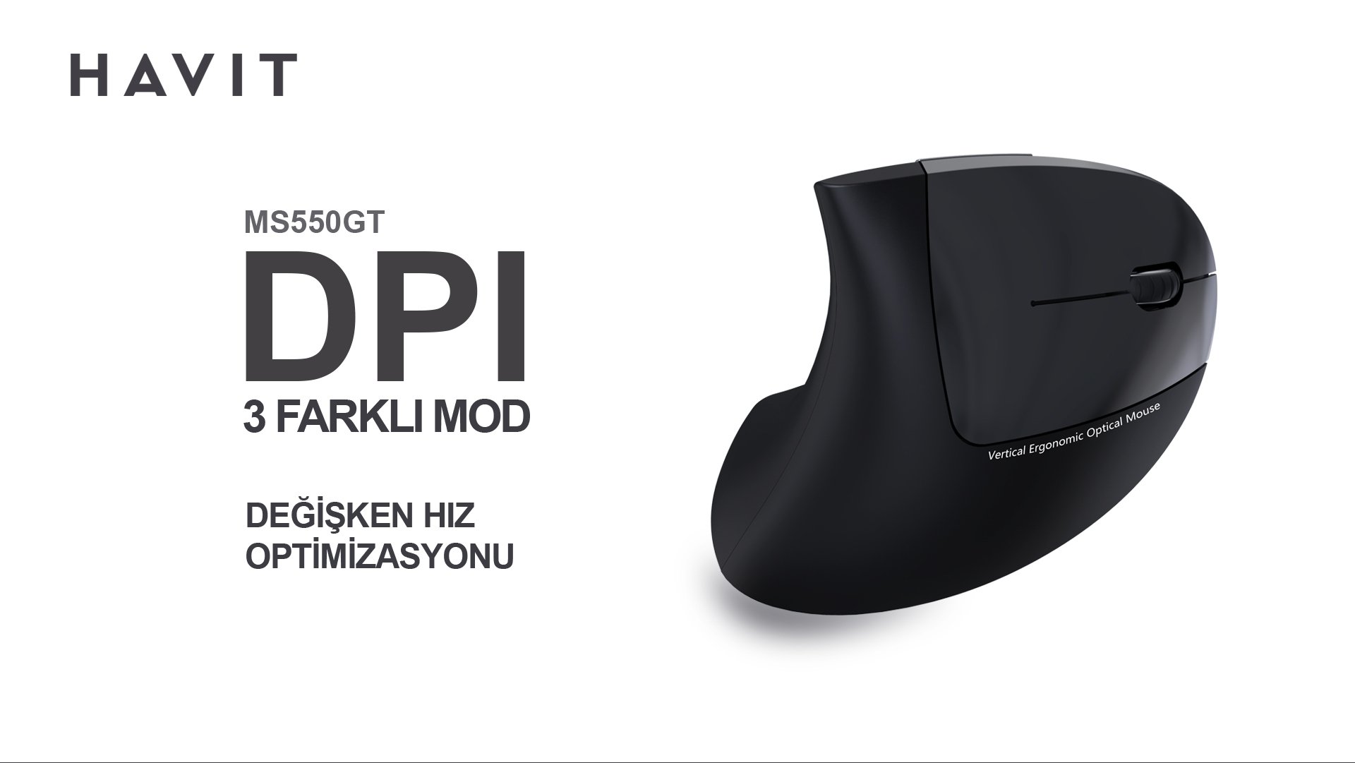 Havit MS550GT Dikey Mouse