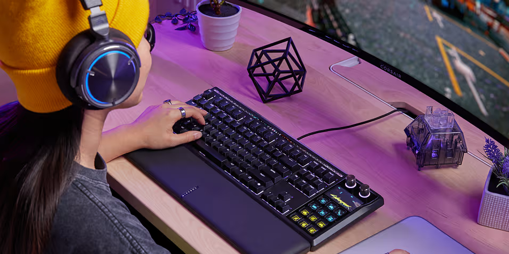 CORSAIR Galleon 100 SD MLX Pulse Switch RGB Klavye