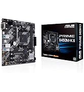 Asus Prime B450M-K II Anakart Soket AM4 (mATX, AMD Ryzen, DDR4 Bellek, M.2, SATA 6Gbit/s, US...