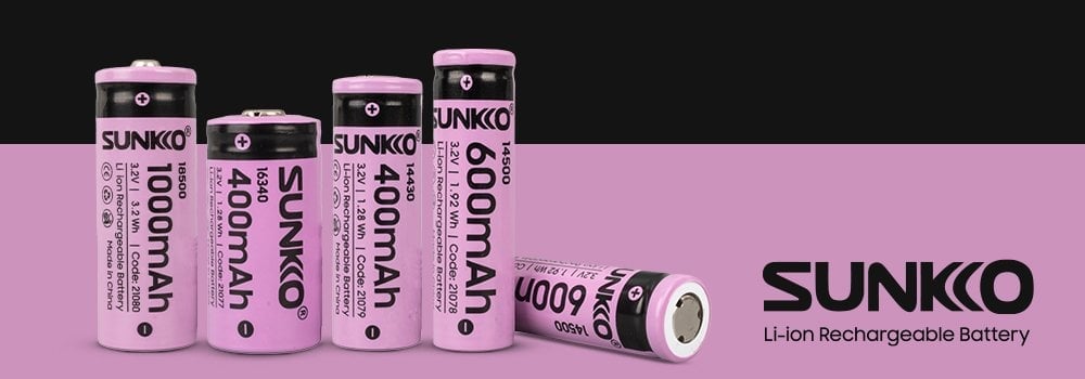Sunkko IFR Şarj Edilebilir Çeşitleri