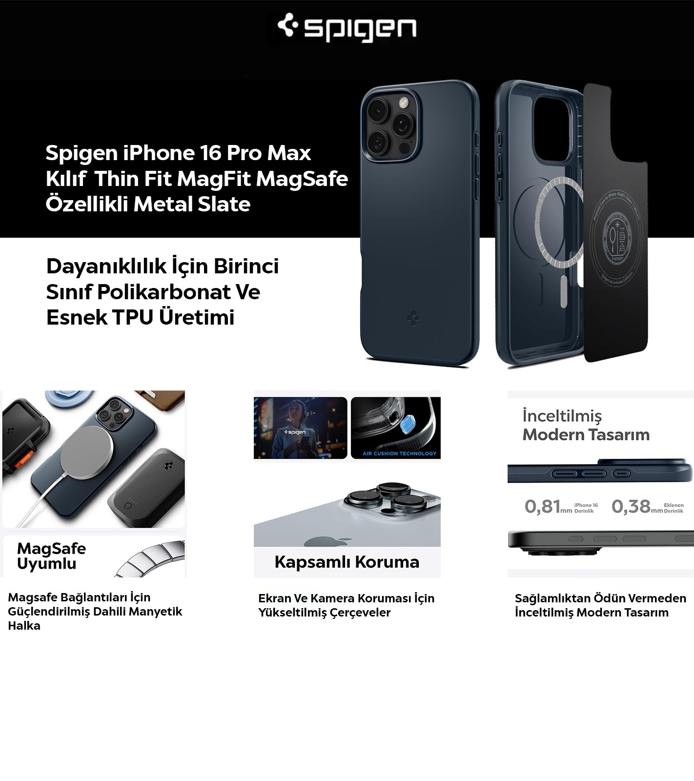 Spigen Kılıf Özellikleri