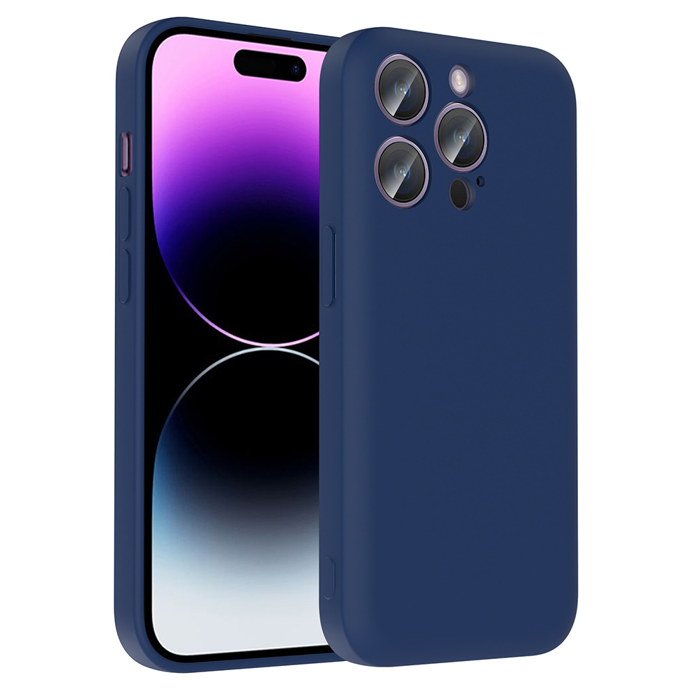 Apple iPhone 14 Pro Max Kılıf Kamera Korumalı Kartlık Hazneli Zore Vitra Kapak - 6