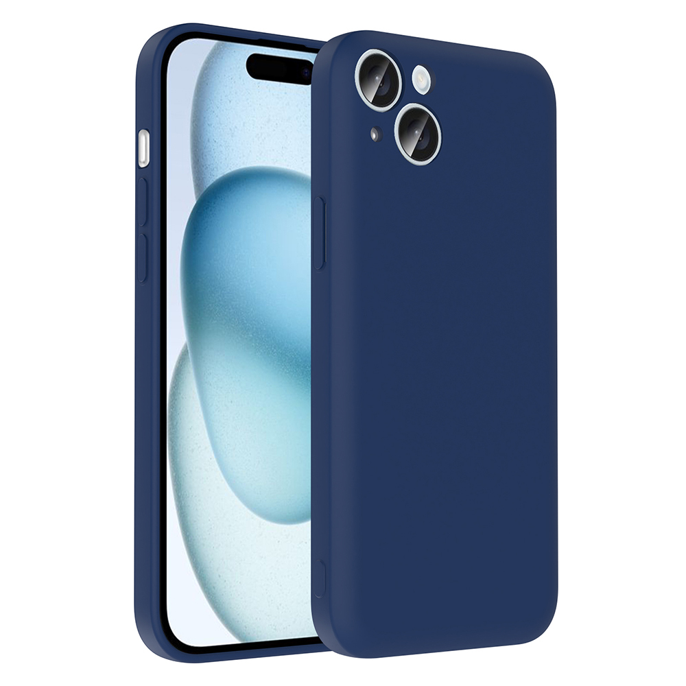 Apple iPhone 15 Kılıf Kamera Korumalı Kartlık Hazneli Zore Vitra Kapak - 5