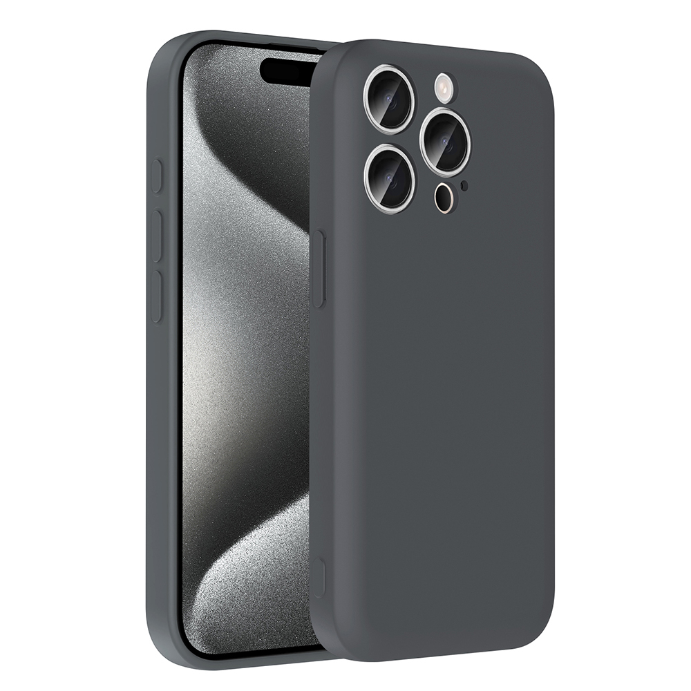 Apple iPhone 15 Pro Max Kılıf Kamera Korumalı Kartlık Hazneli Zore Vitra Kapak - 4