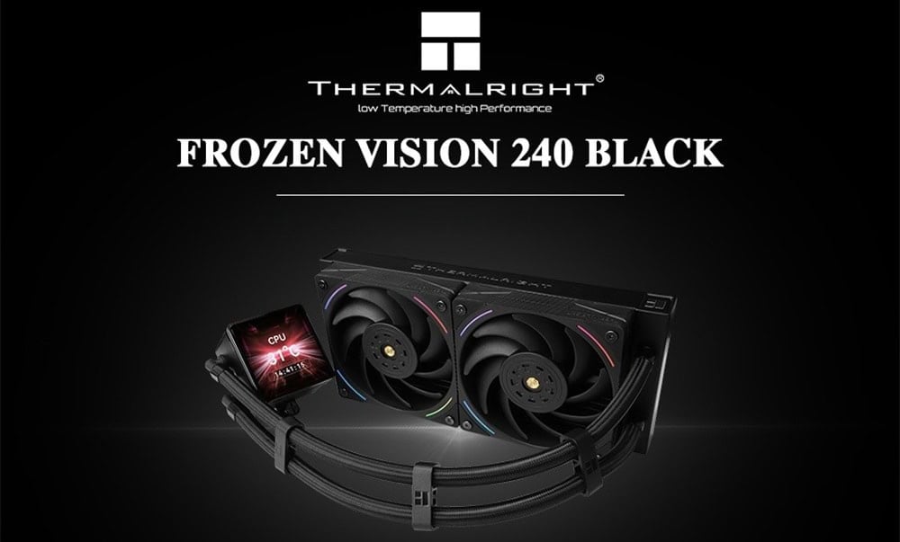 Thermalright Frozen Vision 240 Black Soğutucu H1