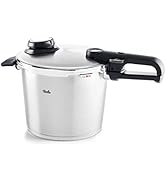 Fissler Vitavit Premium / Düdüklü Tencere (6 L, Ø 22 cm) Paslanmaz Çelik Buharlı Tencere, 4 Pişirme Kademesi,