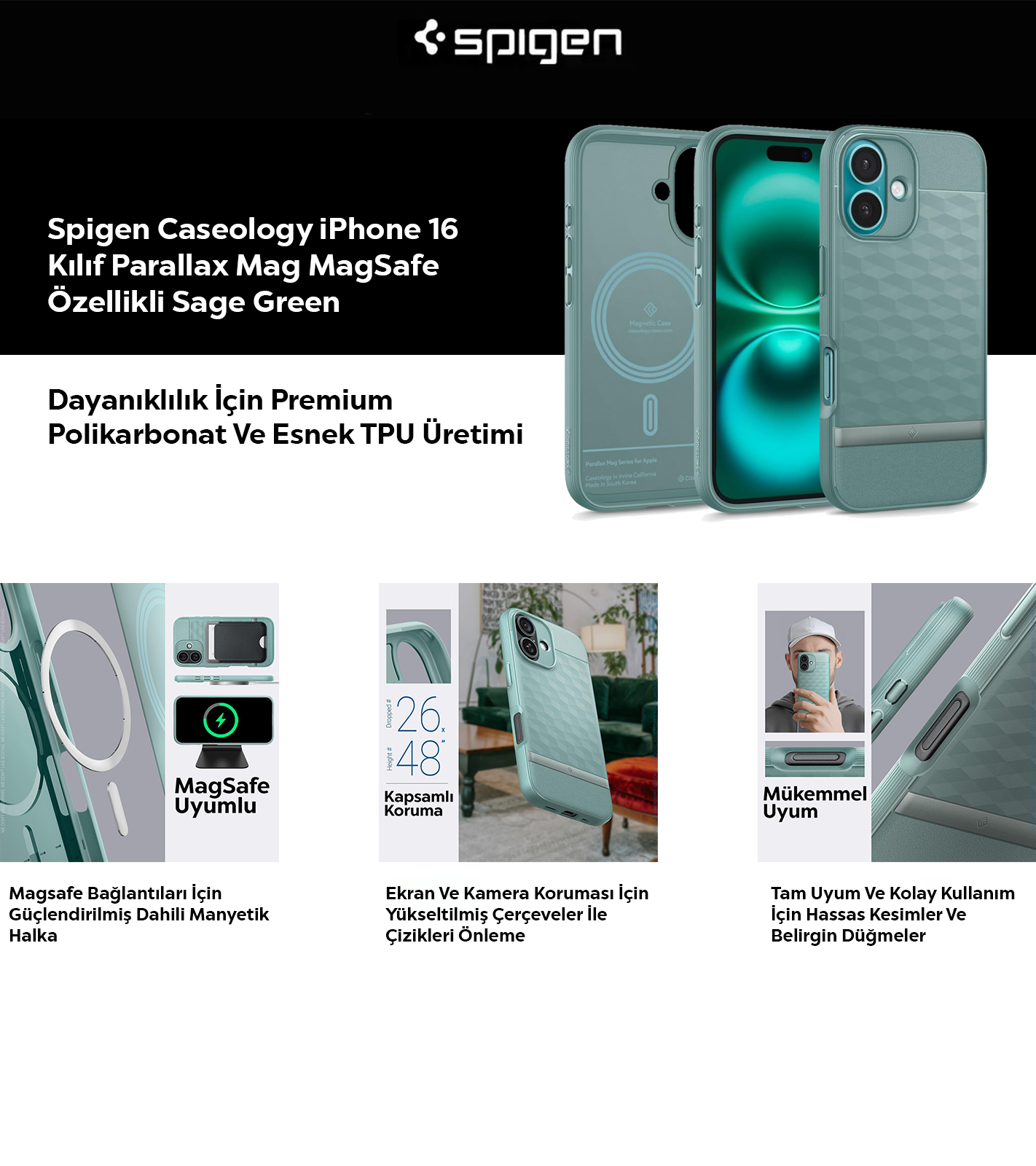 Spigen Kılıf Özellikleri