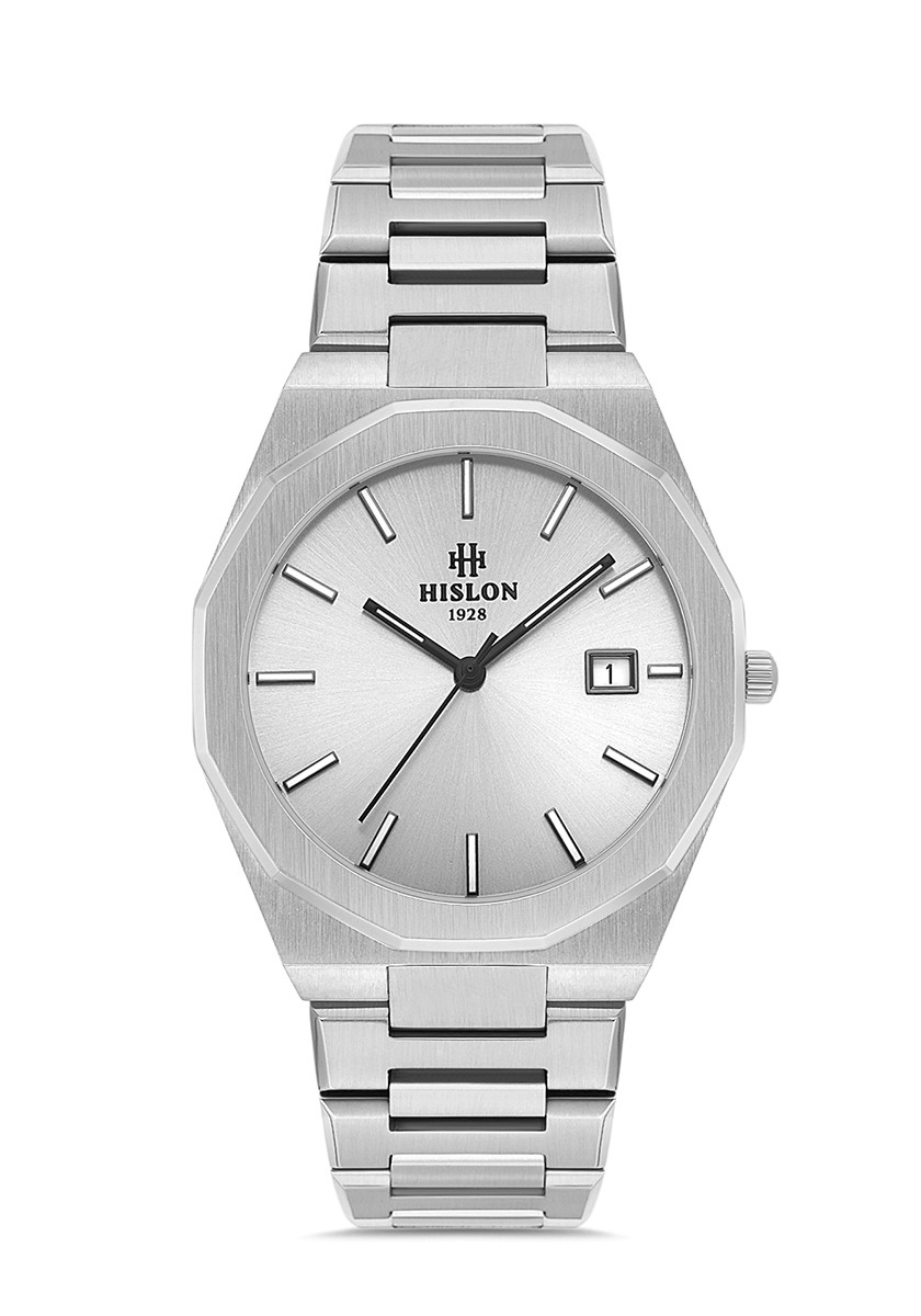 Hislon Classic CL219S-02SS Erkek Kol Saati